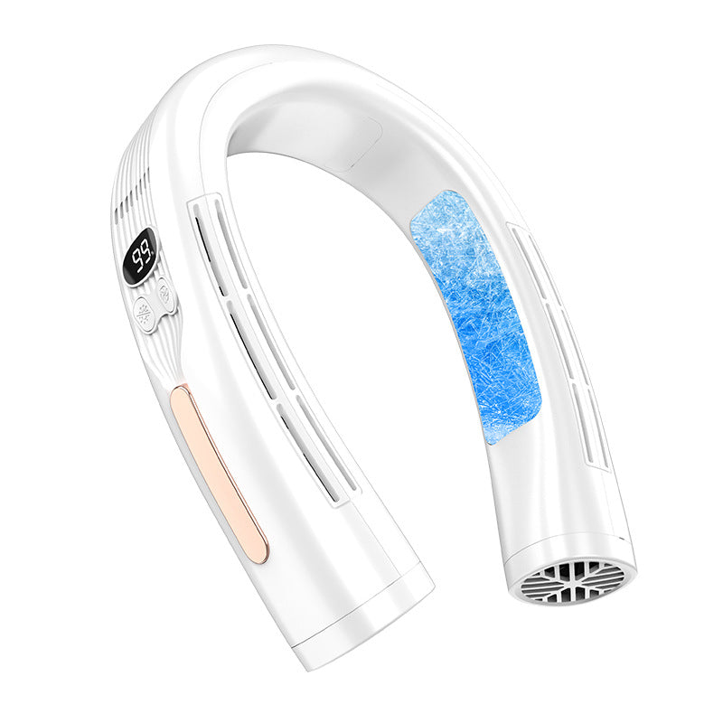 Hands-Free Neck Fan — Portable Cooling for Summer, Up to 8 Hrs