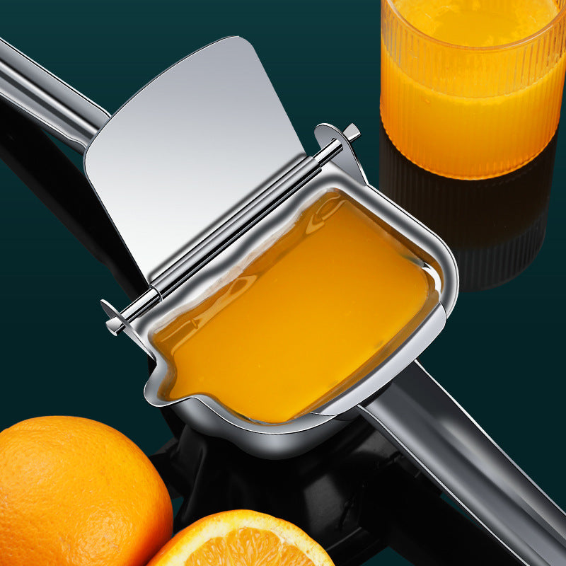Commercial-Grade Manual Juicer — Heavy-Duty Orange & Pomegranate Press