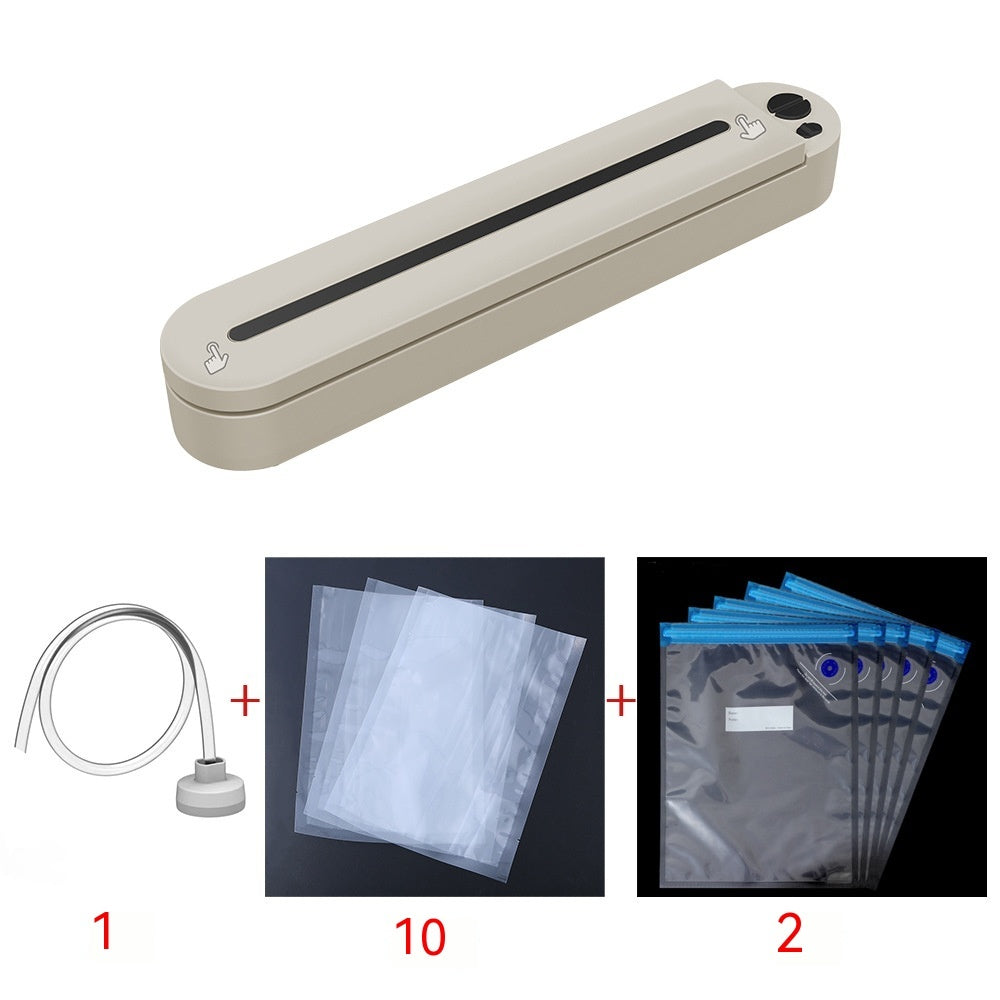Mini Vacuum Food Sealer — Keep Food Fresh Up to 5× Longer