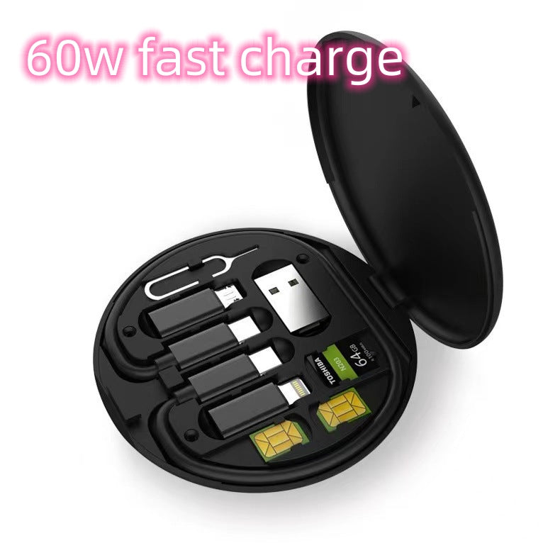 Cable Organiser with Phone Holder — Multi-Function Desk Tidy