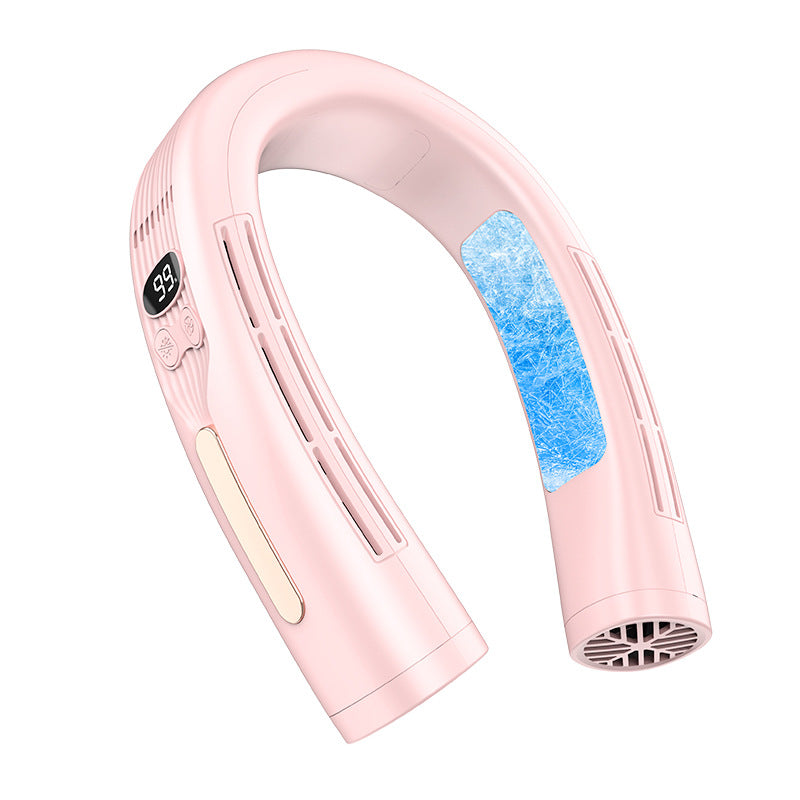 Hands-Free Neck Fan — Portable Cooling for Summer, Up to 8 Hrs
