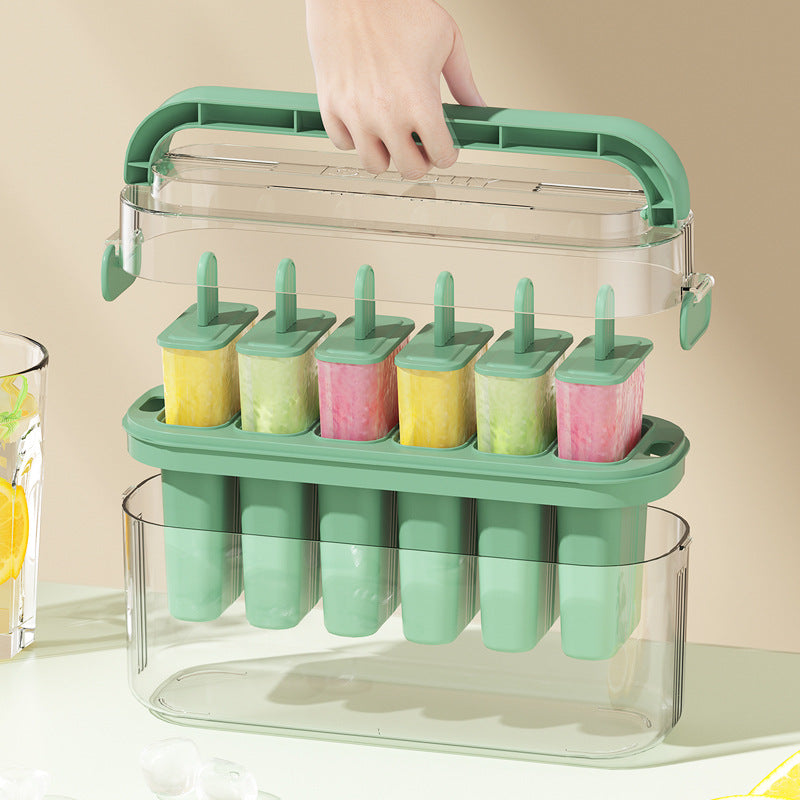 DIY Ice Cream & Popsicle Mould Kit — BPA-Free, Dishwasher Safe