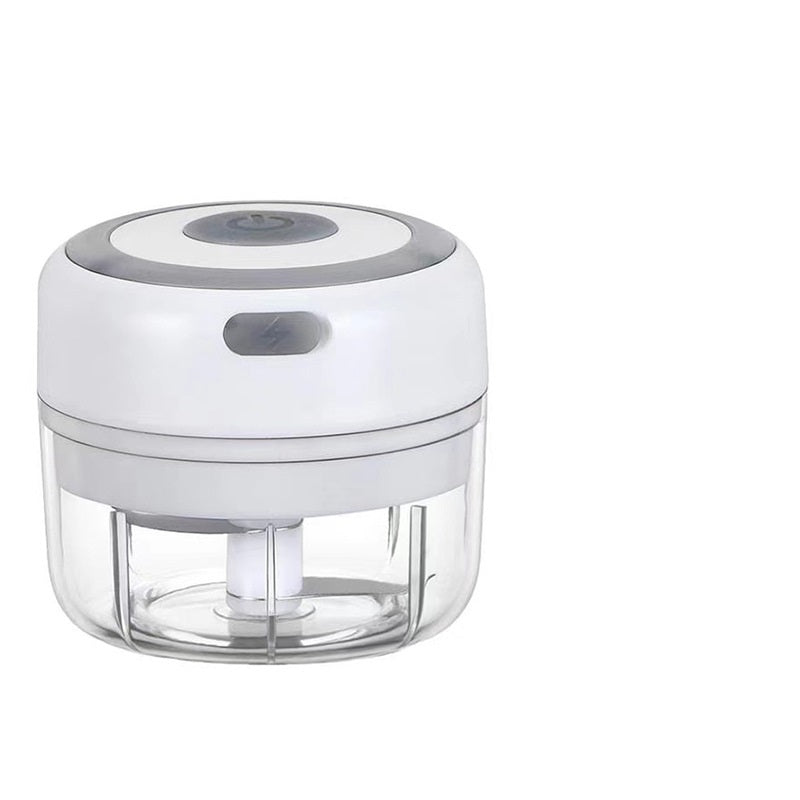 Mini Electric Garlic & Ginger Chopper – USB Rechargeable