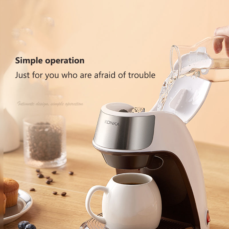 Mini Automatic Coffee Maker – Compact Home & Office Brewer