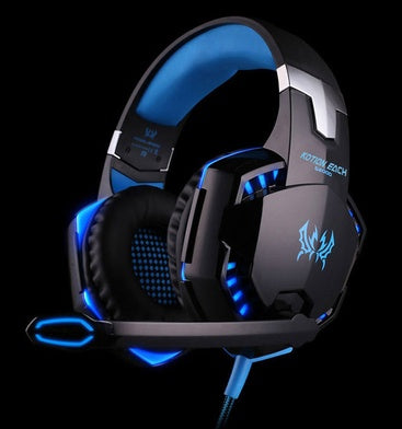 Wired Gaming Headset — Surround Sound, Deep Bass & Mic