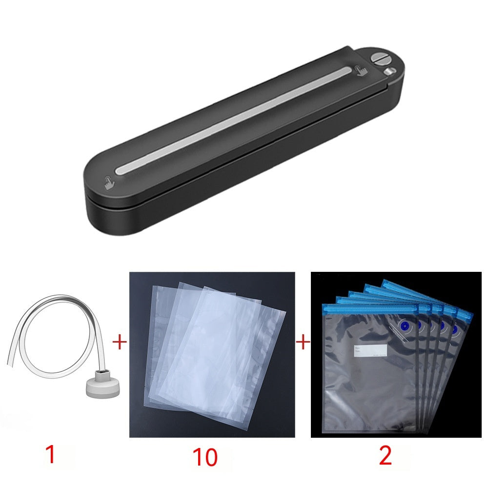 Mini Vacuum Food Sealer — Keep Food Fresh Up to 5× Longer