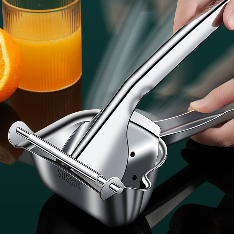 Commercial-Grade Manual Juicer — Heavy-Duty Orange & Pomegranate Press