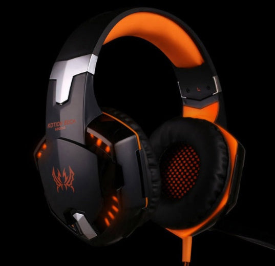 Wired Gaming Headset — Surround Sound, Deep Bass & Mic