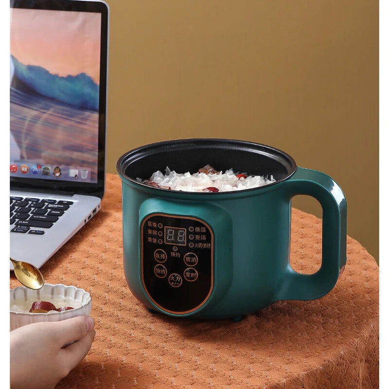 Electric Hot Pot & Rice Cooker — Non-Stick, Multi-Cook