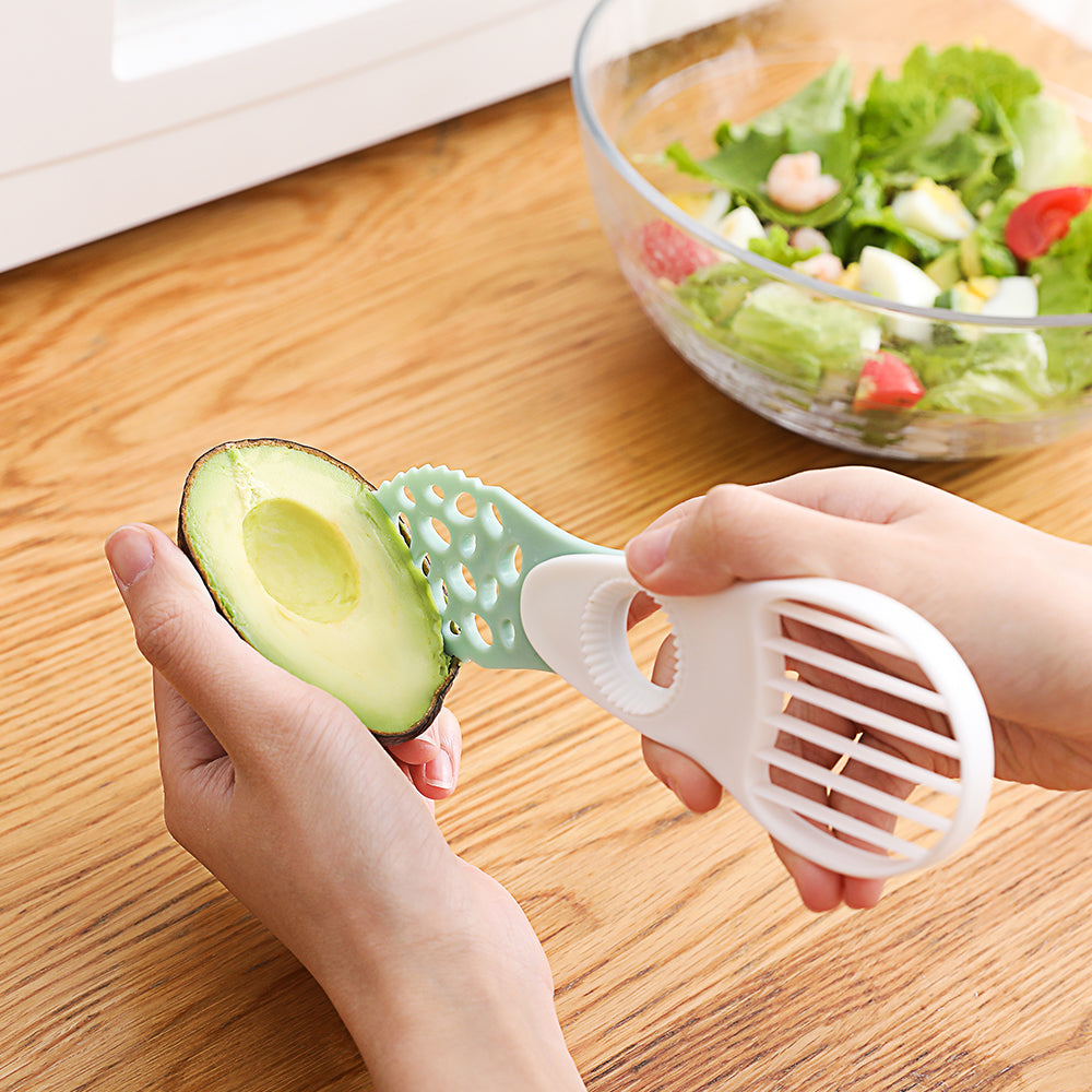 3-in-1 Avocado Slicer & Corer — Split, Pit & Slice in Seconds