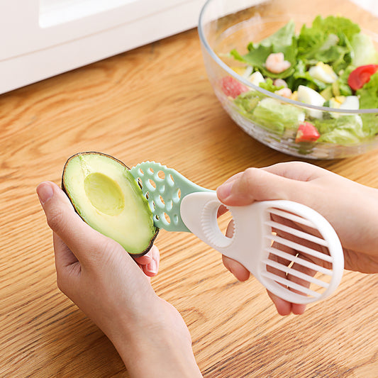 3-in-1 Avocado Slicer & Corer — Split, Pit & Slice in Seconds