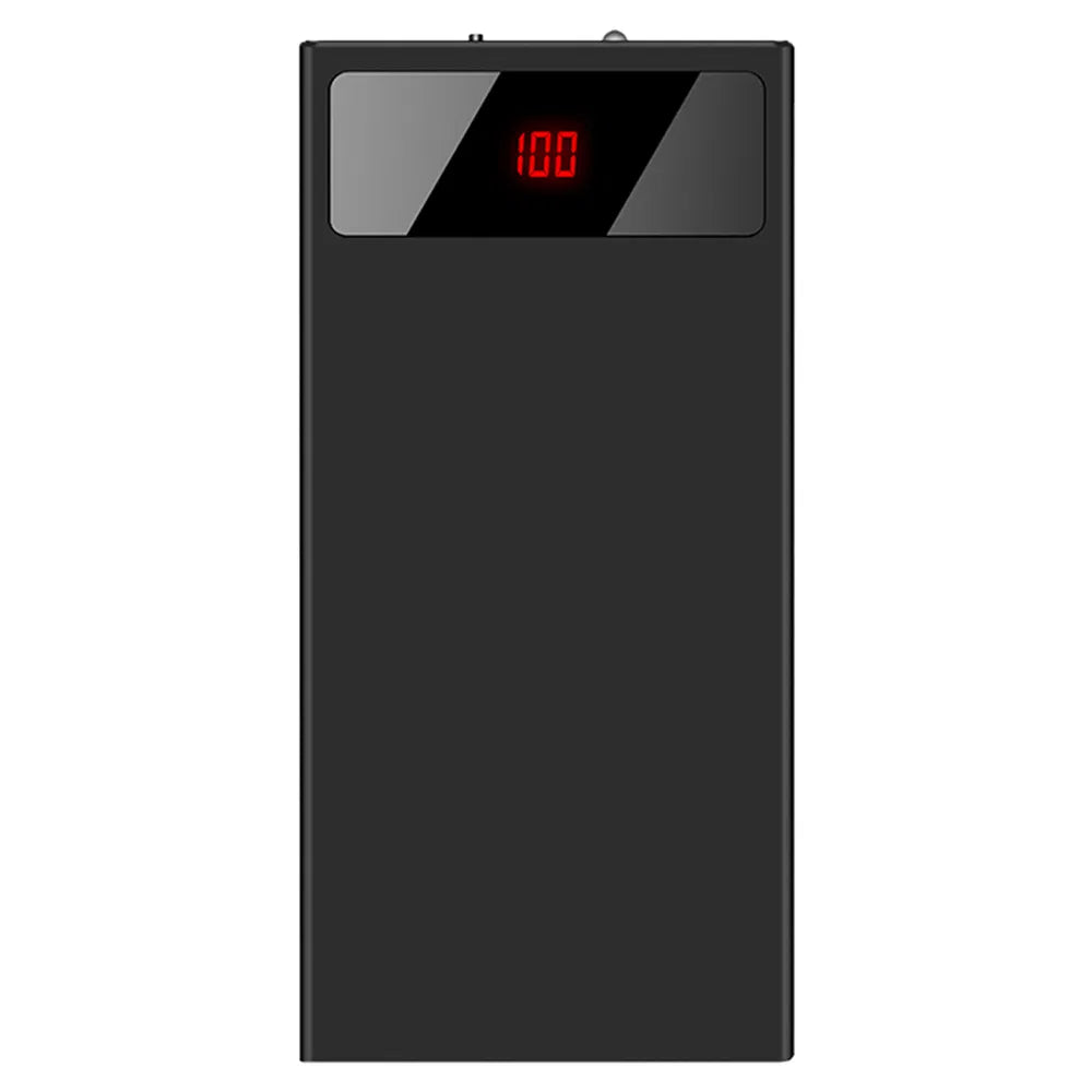 20000mAh Slim Power Bank – Dual USB, Flashlight, Battery Display