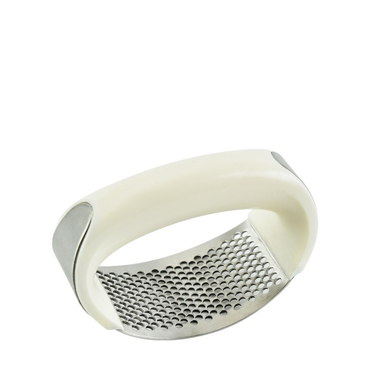 Stainless Steel Garlic Press & Masher – Manual, Easy Squeeze
