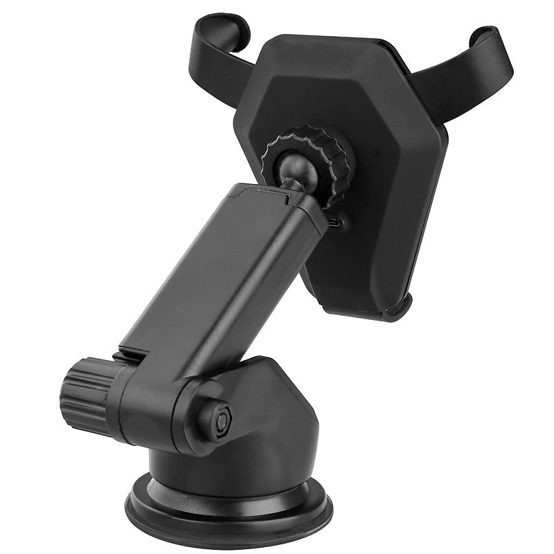 Wireless Car Charger Mount — Qi Fast Charging, Hands-Free Auto-Grip