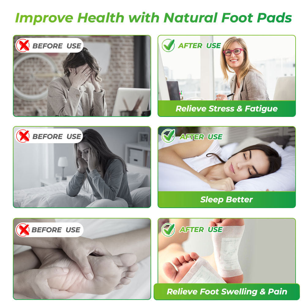 Detox Foot Patches — Overnight Relaxation & Deep Sleep Support