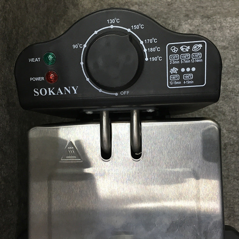 3L Electric Deep Fryer – Crispy Fries at Home, Easy Clean
