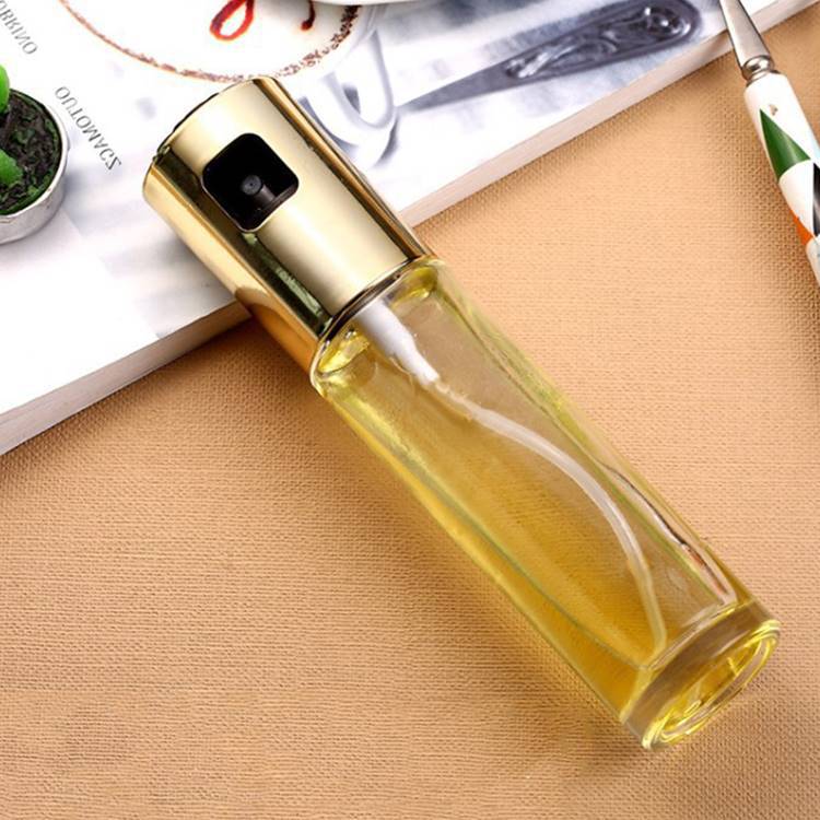 BBQ Oil Spray Bottle – Push-Pump, Leakproof, Kitchen & Grill