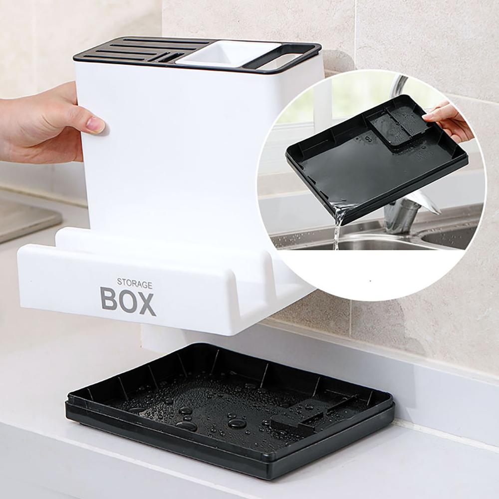 Kitchen Knife & Tableware Storage Rack – Cabinet Organiser