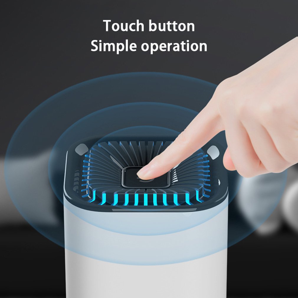 Portable Car & Home Air Purifier – Negative Ion, Removes Dust & Smoke