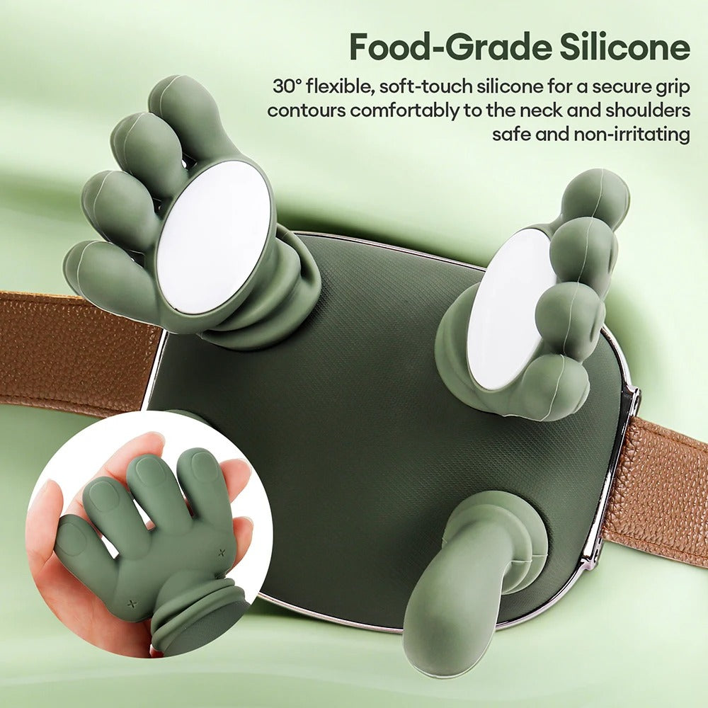 Wireless Neck & Shoulder Massage Shawl — Bionic Kneading, Brushless Motor