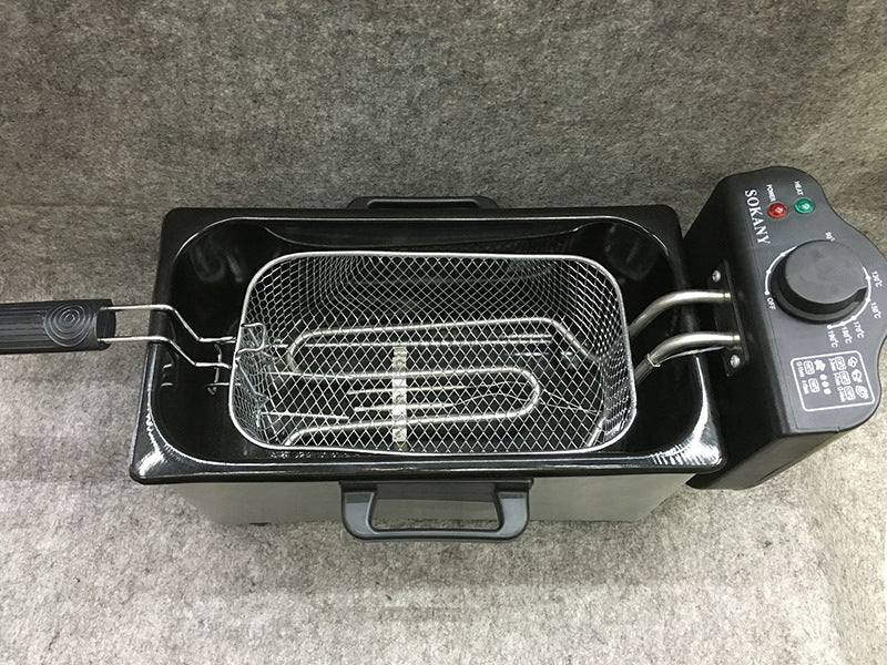 3L Electric Deep Fryer – Crispy Fries at Home, Easy Clean