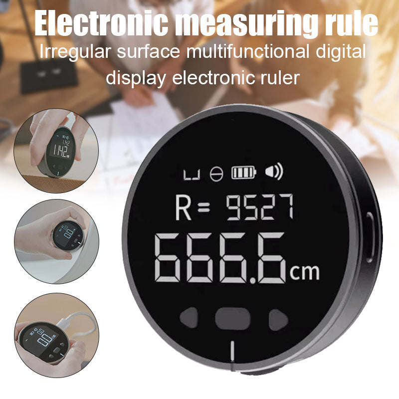 Laser Distance Measure — High-Precision Digital Tape with LCD Display