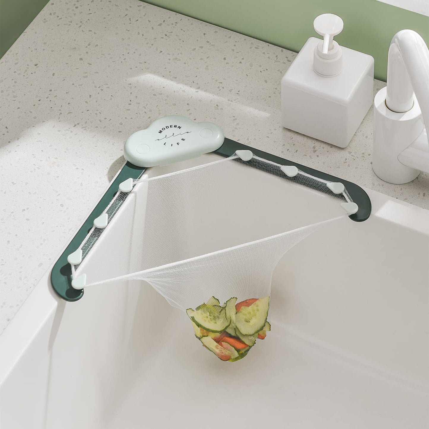 Sink Drain Filter Screen – Triangular, Anti-Clog Kitchen Gadget