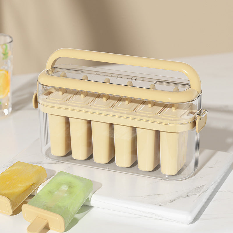 DIY Ice Cream & Popsicle Mould Kit — BPA-Free, Dishwasher Safe