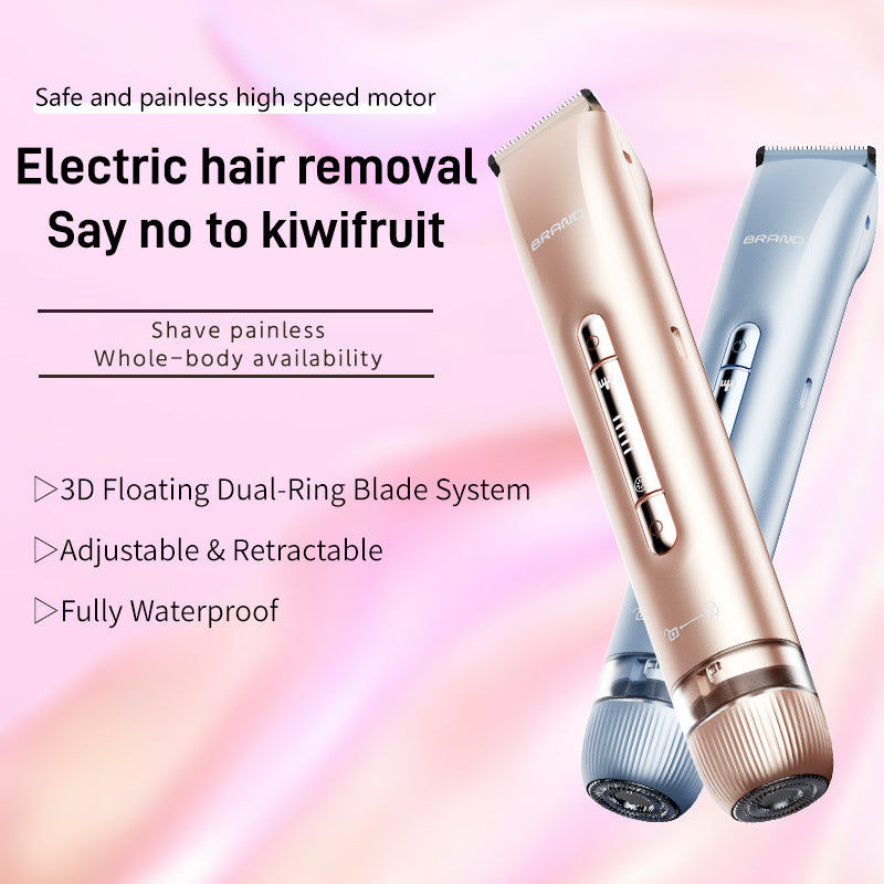 2-in-1 Women's Epilator & Body Trimmer — USB Rechargeable