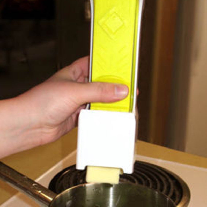 One-Button Butter & Cheese Cutter — Slice & Store in One