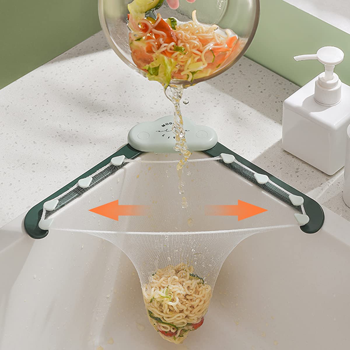 Sink Drain Filter Screen – Triangular, Anti-Clog Kitchen Gadget