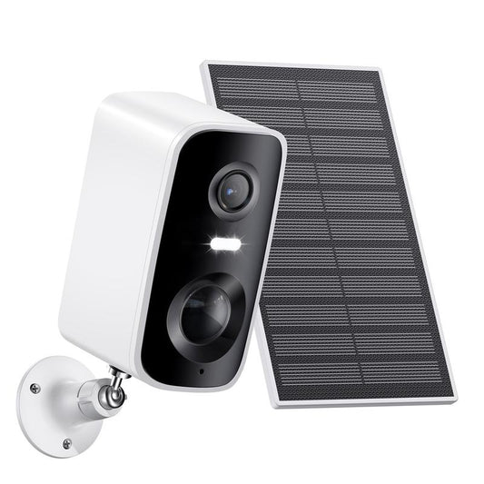 Solar WiFi Security Camera — 2K, 5000mAh, Human Detection