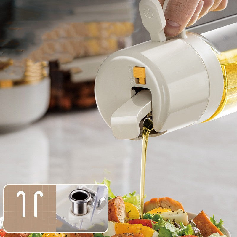 2-in-1 Oil & Vinegar Spray Bottle – BBQ & Kitchen Mister