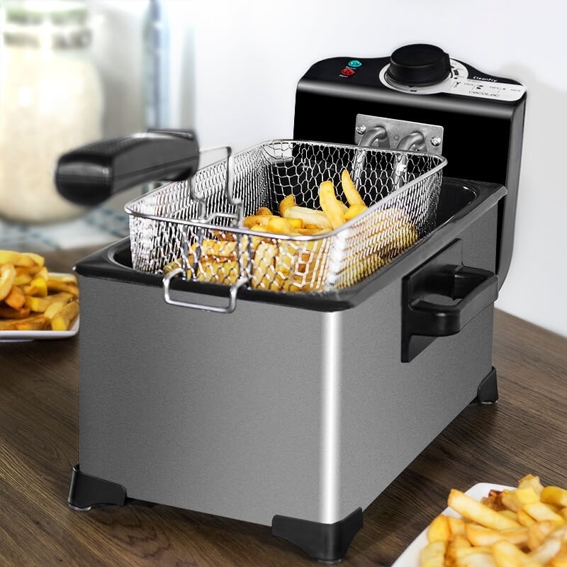 3L Electric Deep Fryer – Crispy Fries at Home, Easy Clean