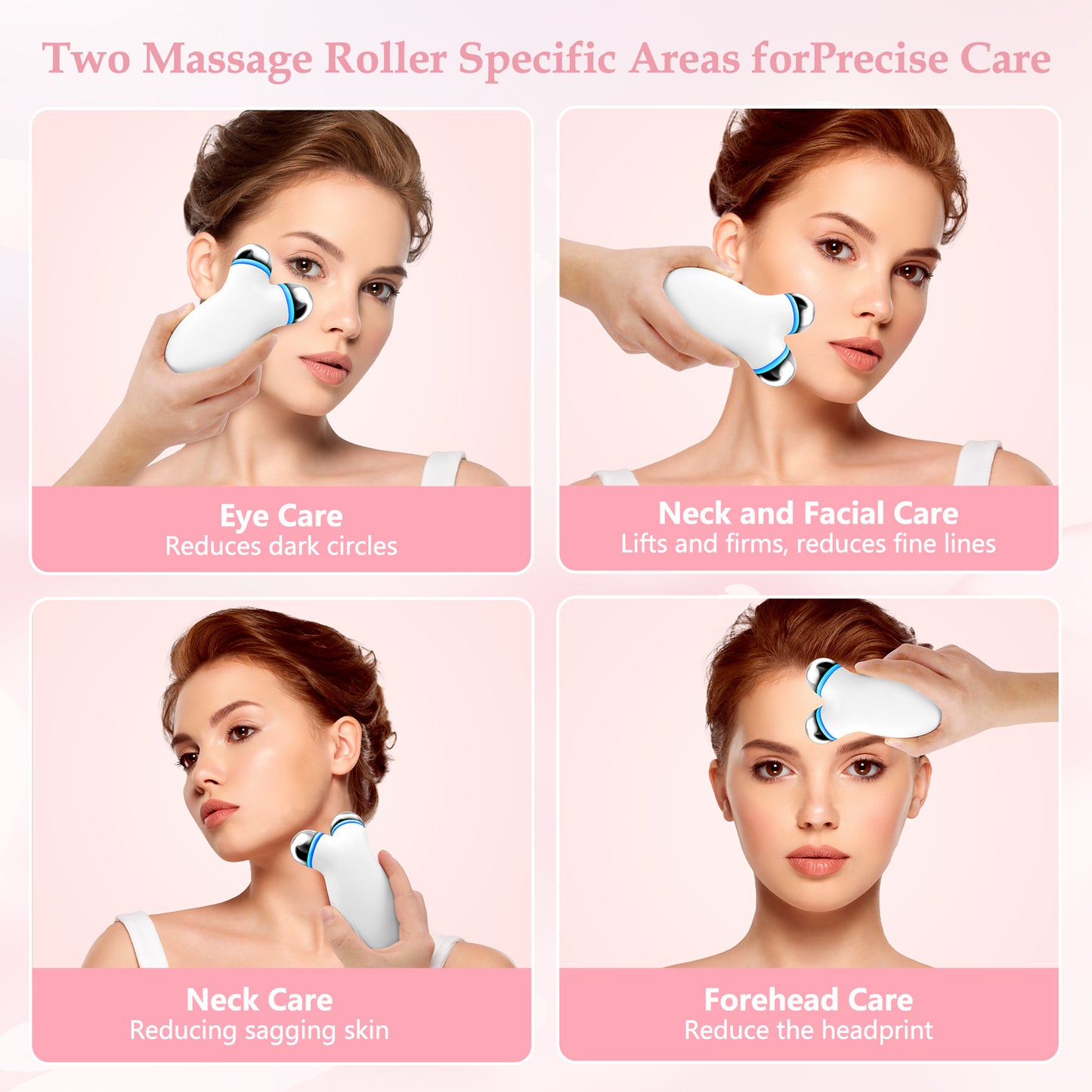 Anti-Aging Microcurrent Facial Device — Boosts Skincare Absorption