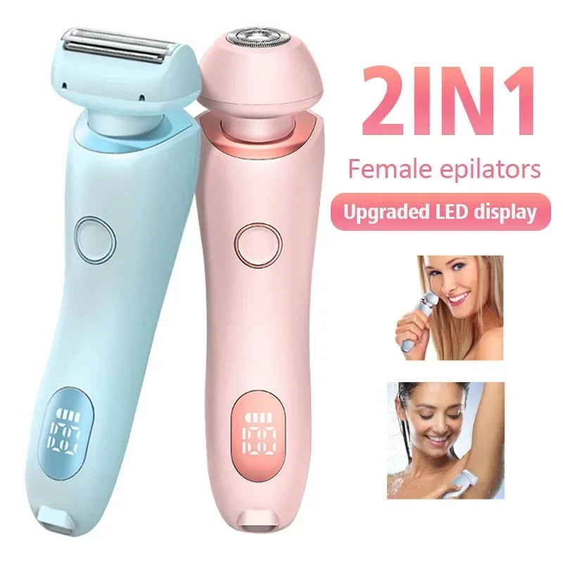 2-in-1 Women's Epilator & Body Trimmer — USB Rechargeable