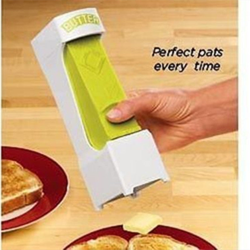 One-Button Butter & Cheese Cutter — Slice & Store in One