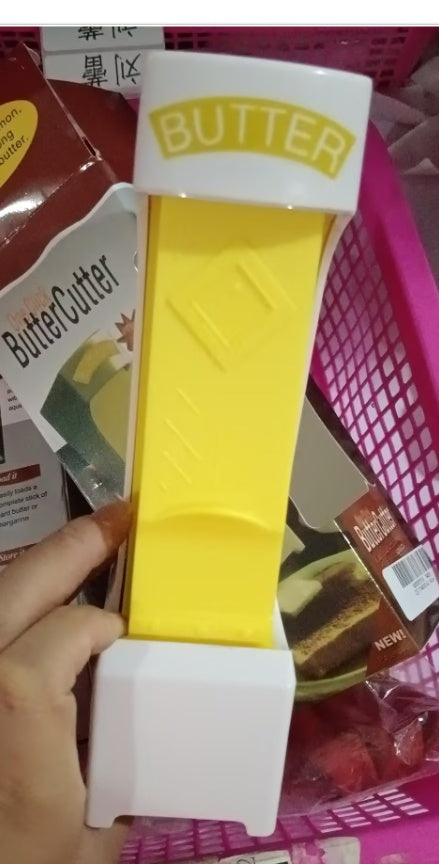 One-Button Butter & Cheese Cutter — Slice & Store in One