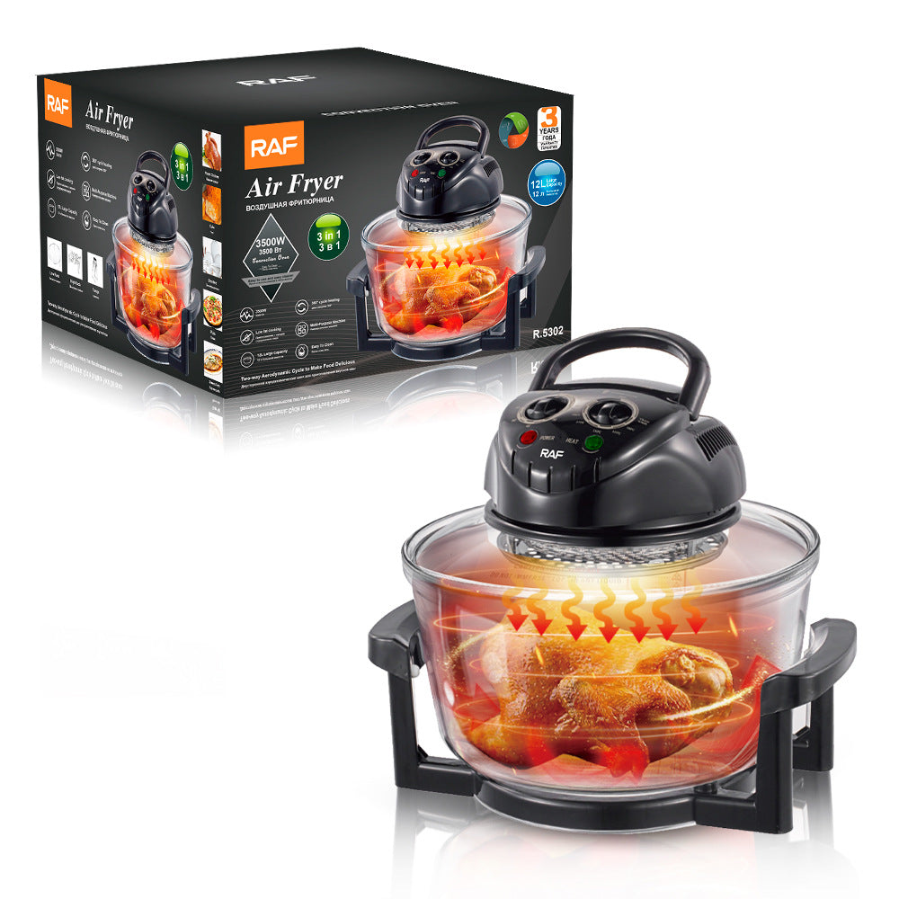 Smart Visual Air Fryer – Multi-Function, Large Capacity