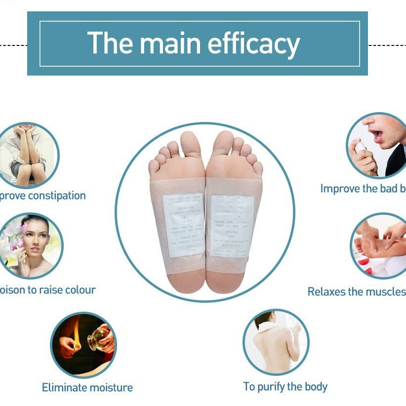 Detox Foot Patches — Overnight Relaxation & Deep Sleep Support