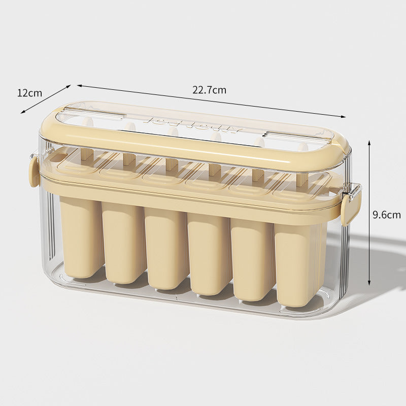 DIY Ice Cream & Popsicle Mould Kit — BPA-Free, Dishwasher Safe