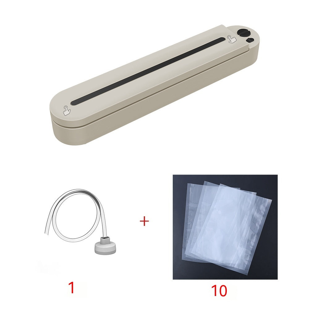 Mini Vacuum Food Sealer — Keep Food Fresh Up to 5× Longer