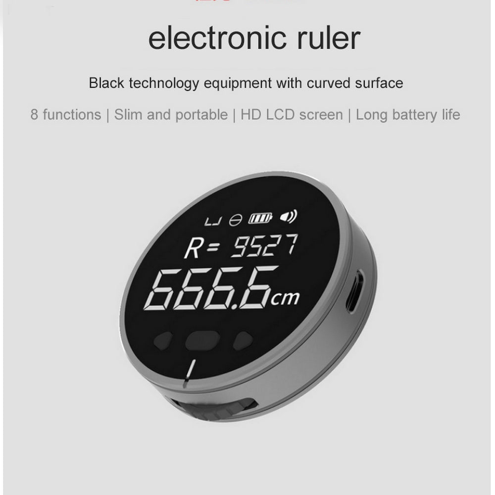 Laser Distance Measure — High-Precision Digital Tape with LCD Display